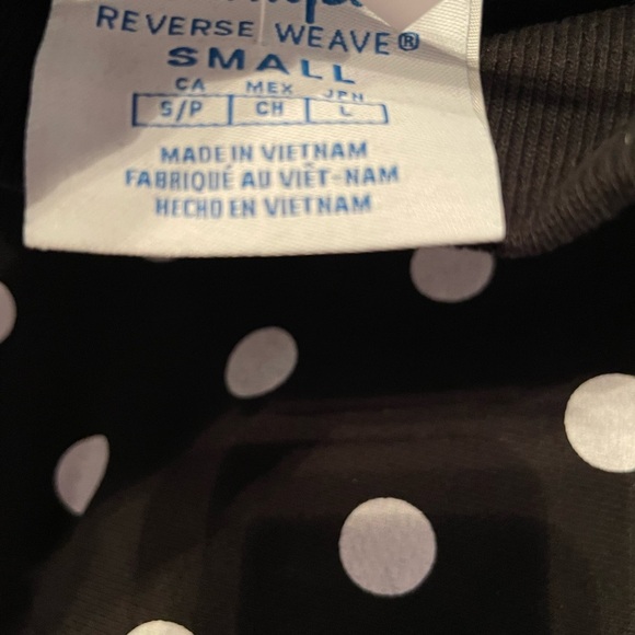 Champion and Urban Outfitters Collab Women’s Crop Reverse Weave Sweatshirt Small - Picture 2 of 11